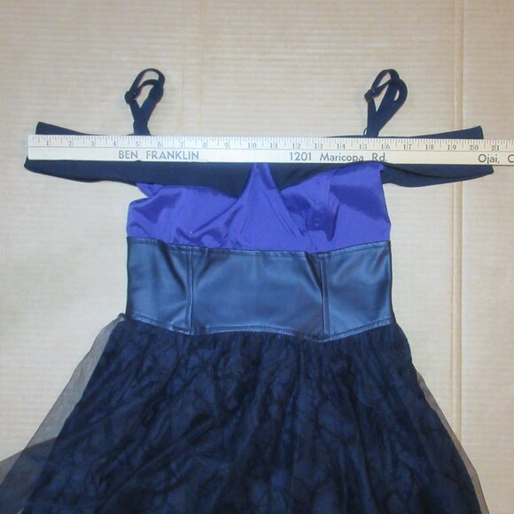 Disney Villains Lace-Up Corset High-Low Dress | Size Small - Picture 9 of 13